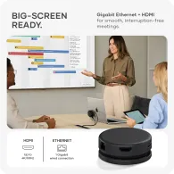 Replikator portów Satechi OntheGo 7-in-1 Multiport Adapter ST-POTG7C - USB-C, 2x USB-A, HDMI, LAN, SD, Czarny