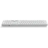 Klawiatura bezprzewodowa Satechi Slim EX3 Wireless Keyboard ST-KEX3S-EN - Bluetooth, 2.4GHz USB-C, Srebrna