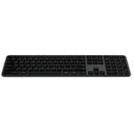 Klawiatura bezprzewodowa Satechi Slim EX3 Wireless Keyboard ST-KEX3C-EN - Bluetooth, 2.4GHz USB-C, Czarna