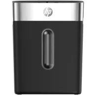 Niszczarka HP OneShred 8CC HPN282608CCON-14 - 8 kartek, P-4, 15 l, Czarna|Srebrna