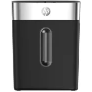 Niszczarka HP OneShred 8CC HPN282608CCON-14 - 8 kartek, P-4, 15 l, Czarna|Srebrna