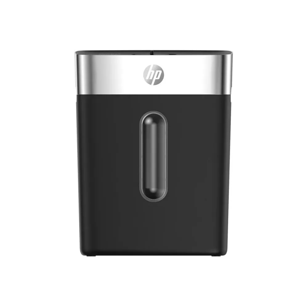 Niszczarka HP OneShred 8CC HPN282608CCON-14 - 8 kartek, P-4, 15 l, Czarna|Srebrna