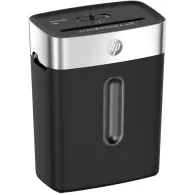 Niszczarka HP OneShred 8CC HPN282608CCON-14 - 8 kartek, P-4, 15 l, Czarna|Srebrna
