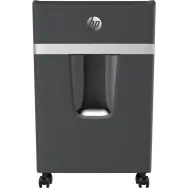 Niszczarka HP Pro Shredder 15CC HPN281115CCOF-05 - 15 kartek, P-4, 20 l, Ciemnoszara