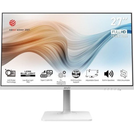 Monitor MSI MODERN MD272PW - 27"/1920x1080 (Full HD)/75Hz/IPS/5 ms/pivot/USB-C/Biały