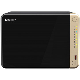 Serwer NAS QNAP Tower TS-664-AS9 - Tower, Intel Celeron N5105, N5095, 8 GB RAM, 96 TB, 6 wnęk, 3 lata Door-to-Door - zdjęcie 3