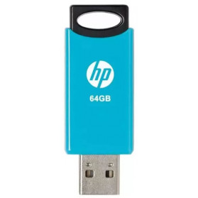 Pendrive HP USB 2.0 64GB HPFD212LB-64 - Niebieski, Czarny
