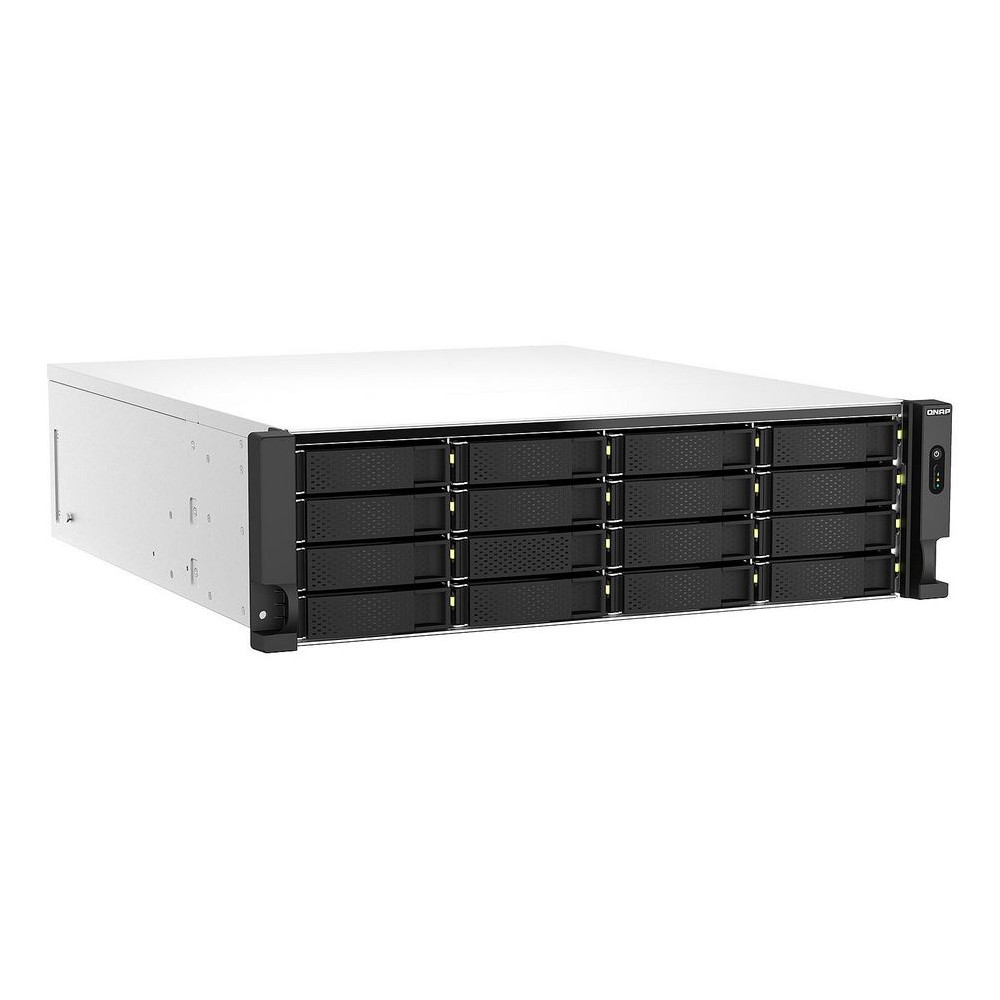 Serwer NAS QNAP Rack TS-H2287XU-RP-E2378-64G - Rack (3U)/Intel Xeon E-2378 8C 16T 2.6GHz, up to 4.8GHz/64 GB RAM/22 wnęk/3DtD - zdjęcie