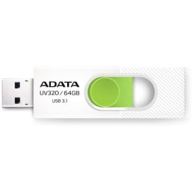 Pendrive ADATA UV320 64 GB USB 3.1 AUV320-64G-RWHGN - Biały