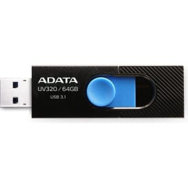 Pendrive ADATA UV320 64 GB AUV320-64G-RBKBL - Czarny