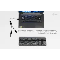 Kabel hub USB i-tec USB-A Cable HUB 2 port U3CBLHUB2A, Czarny | Sklep ITnes.pl, IT for BUSINESS