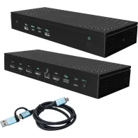Stacja dokująca i-tec Universal 5x 4K/60Hz Display Docking Station CA5MONITORDOCKPD - PD 100W, Czarna