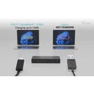 Stacja dokująca i-tec Universal 5x 4K/60Hz Display Docking Station CA5MONITORDOCKPD - PD 100W, Czarna