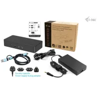 Stacja dokująca i-tec Thunderbolt Professional Dual 4K Display Docking Station Generation 2 CADUAL4KDOCKPD2 - PD 100W
