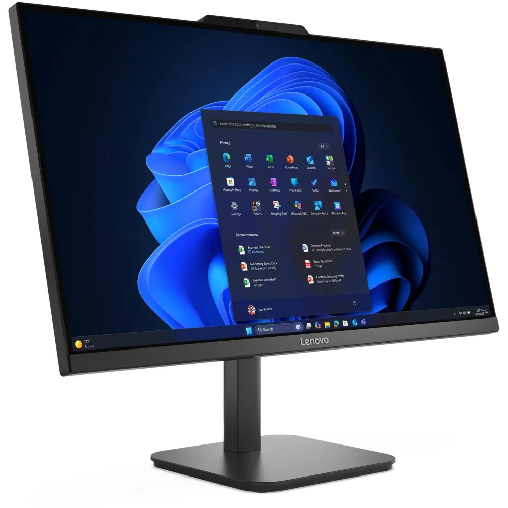 Komputer All-in-One Lenovo V105 24 13Q00008PB - Ryzen 5 40/23,8" FHD IPS/RAM 8GB/SSD 512GB/Czarny/WiFi/Windows 11 Pro/1 rok CI