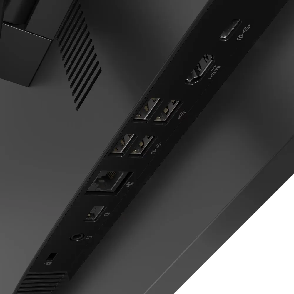 Komputer All-in-One Lenovo V105 24 13Q0000FPB - Ryzen 5 40/23,8" FHD IPS/RAM 16GB/SSD 512GB/Czarny/WiFi/Windows 11 Pro/1 rok CI - zdjęcie