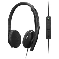 Zestaw słuchawkowy Lenovo Wired VoIP Headset (UC) 4XD1M39028 - Czarny