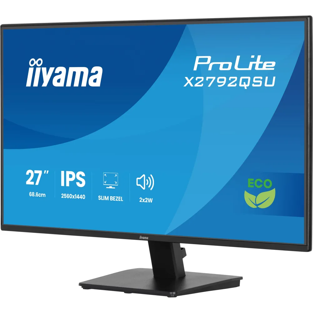 Monitor iiyama ProLite X2792QSU-B1 - 27"/2560x1440 (QHD)/120Hz/IPS/3 ms/Czarny - zdjęcie