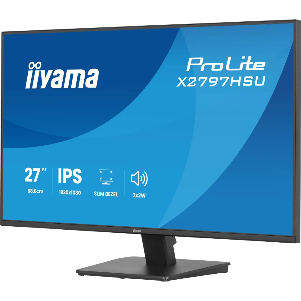 Zdjęcie produktu Monitor iiyama ProLite X2797HSU-B1 - 27"/1920x1080 (Full HD)/120Hz/IPS/4 ms/Czarny