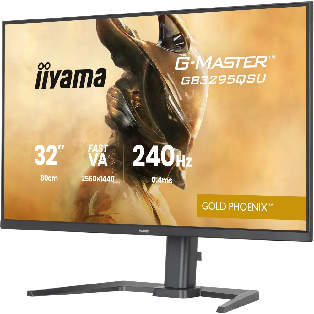 Zdjęcie produktu Monitor iiyama G-MASTER GB3295QSU-B1 - 31,5"/2560x1440 (QHD)/240Hz/Fast VA/HDR/0,4 ms/Czarny