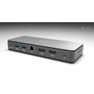 Stacja dokująca i-tec Thunderbolt4 2x Display Docking Station Gen3 TB4DUALDPDOCKPDPRO - Czarna