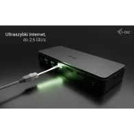 Stacja dokująca i-tec Thunderbolt4 2x Display Docking Station Gen3 TB4DUALDPDOCKPDPRO - Czarna
