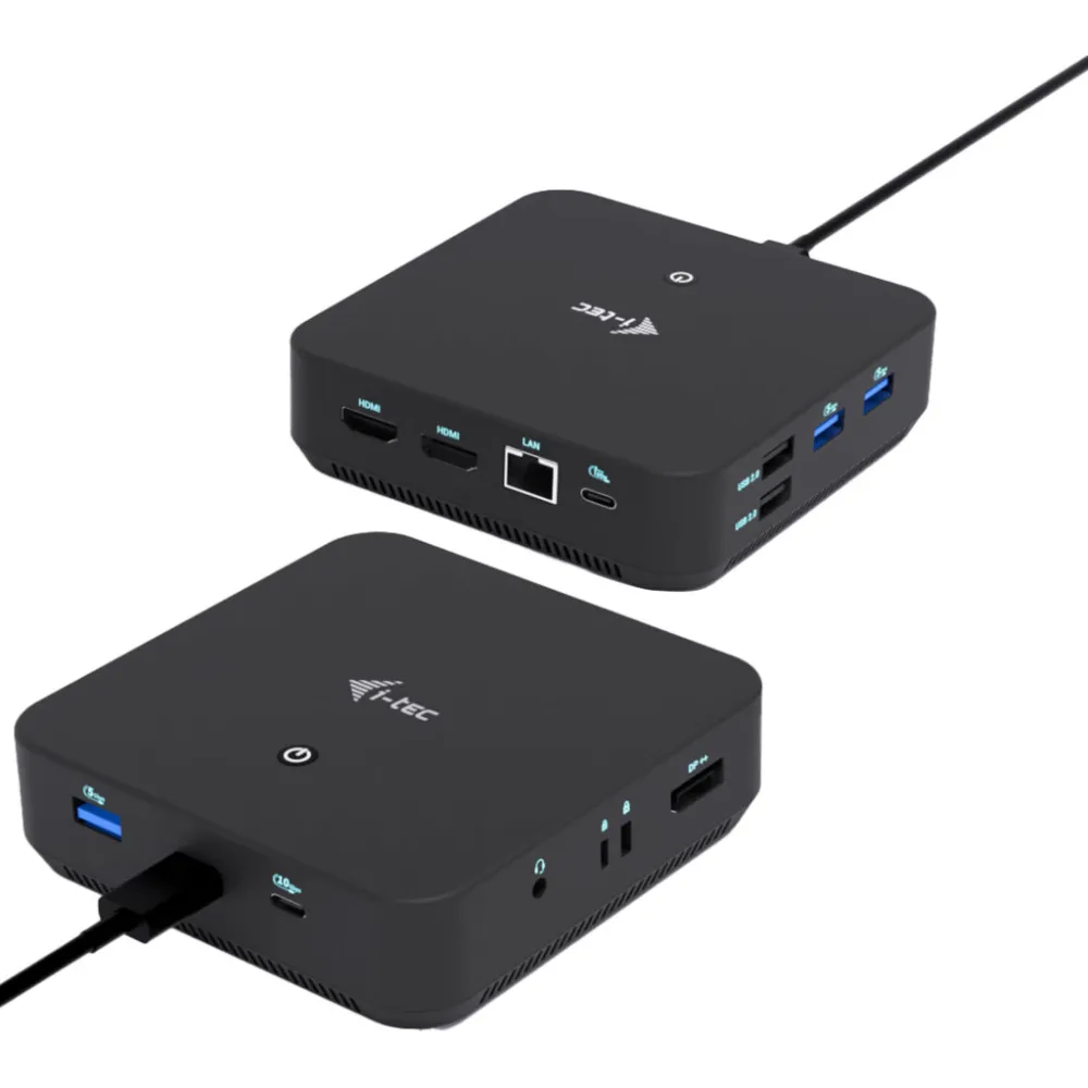 Stacja dokująca i-tec USB-C DP Dual HDMI Docking Station C31TRIPLEVIDEODPPRO - PD 100 W