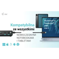 Stacja dokująca i-tec USB-C Triple Display Docking Station Gen 2 Pro C31TRIPLEDOCKPDPRO2 - PD 100W
