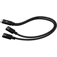 Adapter i-tec USB-C Cable Splitter Audio/Data + Power Delivery 100W C31DUALSPLITTERCBLPD, USB-C 2.0, Czarny | Sklep ITnes.pl, IT for BUSINESS