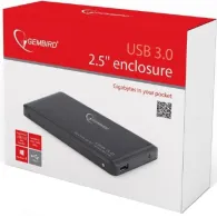Obudowa na dysk Gembird USB 3.0 SATA 6G 2.5 HDD/SSD EE2-U3S-2 - Czarna