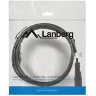 Przedłużacz kabla zasilania Lanberg CA-C13E-11CC-0018-BK, kolor czarny, 1,8m | Sklep ITnes.pl, IT for BUSINESS