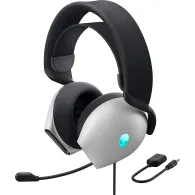 Zestaw słuchawkowy Dell Alienware Wired Gaming Headset AW520H 545-BBFJ - Czarno-białe