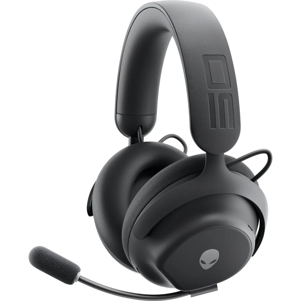 Zestaw słuchawkowy bezprzewodowy Dell Alienware Pro Wireless Gaming Headset 545-BBFS - Czarne