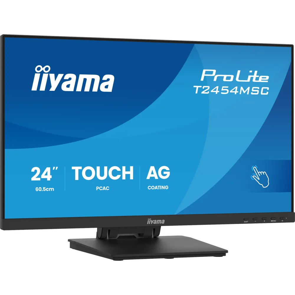 Zdjęcie produktu Monitor iiyama ProLite T2454MSC-B3AG - 23,8"/1920x1080 (Full HD)/83Hz/IPS/4 ms