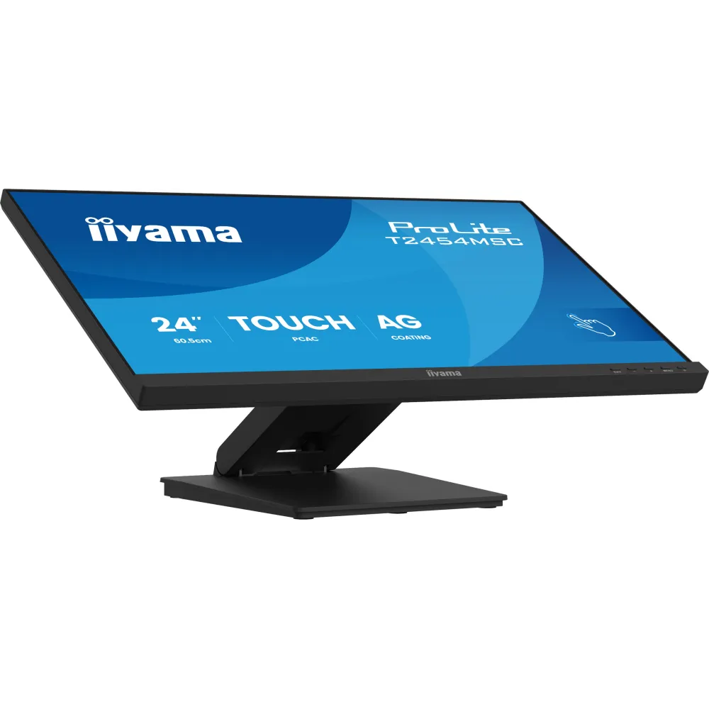 Monitor iiyama ProLite T2454MSC-B3AG - 23,8"/1920x1080 (Full HD)/83Hz/IPS/4 ms/dotykowy/Czarny - zdjęcie