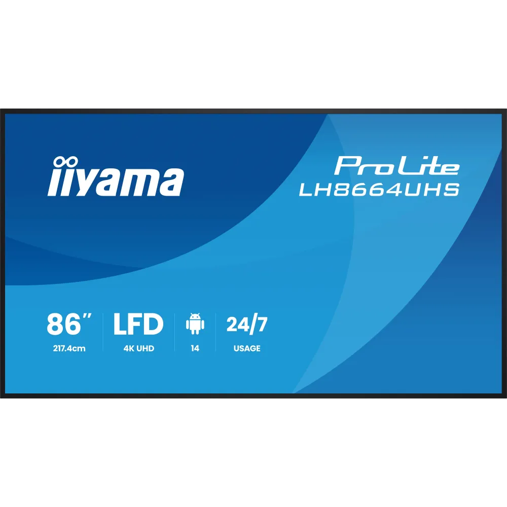 Monitor iiyama ProLite LH8664UHS-B3AG - zdjęcie poglądowe 8