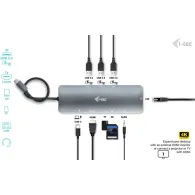 Stacja dokująca i-tec USB-C Metal Nano Docking Station 4K HDMI LAN with Power Delivery 100W C31NANOLANPD100 - Zasilacz 100W