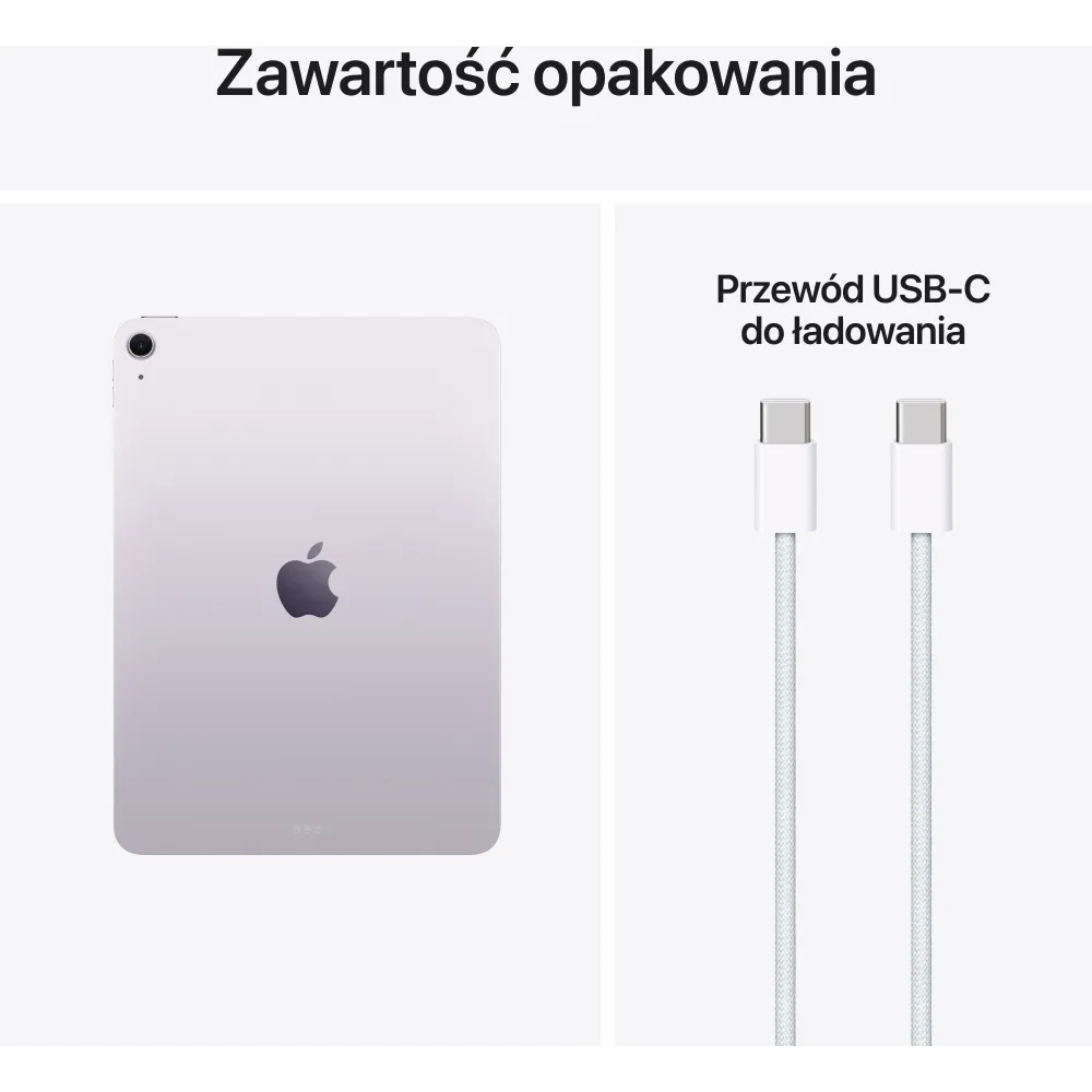 Zdjęcie produktu Tablet Apple iPad Air 11 M4 (2026) MH3K4HC/A - Apple M4/11" 2360x1640/1TB/RAM 12GB/Fioletowy/Kamera 12+12Mpix/iPadOS/1 rok CI