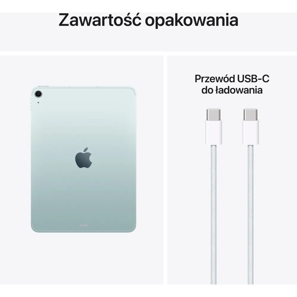 Zdjęcie produktu Tablet Apple iPad Air 11 M4 (2026) MH794HC/A - Apple M4/11" 2360x1640/128GB/RAM 12GB/5G/Niebieski/Kamera 12+12Mpix/iPadOS/1CI