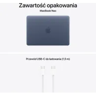 Laptop Apple MacBook Neo 13 2026 MHFF4ZE, A - zdjęcie poglądowe 4