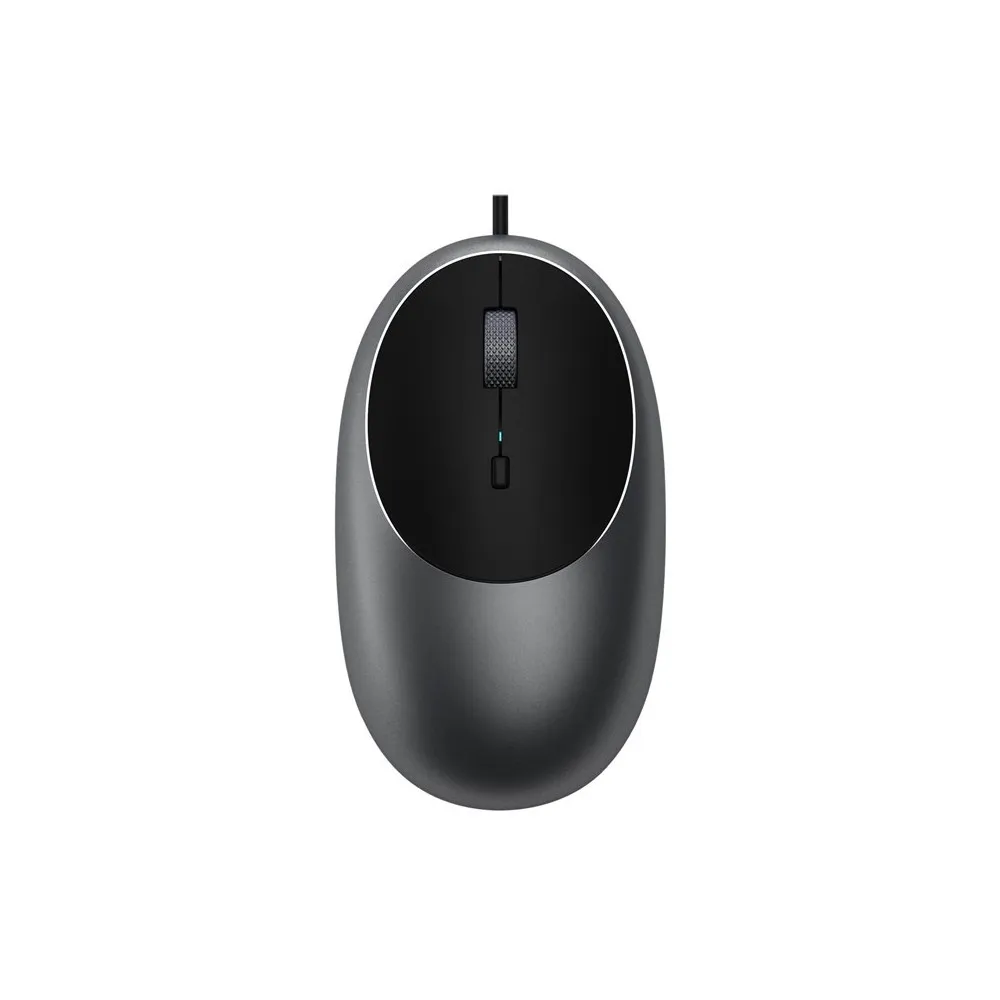 Mysz przewodowa USB-C Satechi C1 ST-AWUCMM - 3200 DPI, Szara