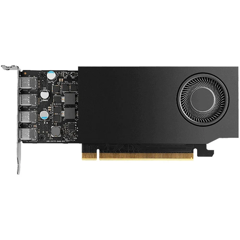 Karta graficzna PNY A400 4GB GDDR6 VCNRTXA400-SB, Low Profile, PCIe 4.0 x8, 4 x Mini DisplayPort 1.4a, LP bracket | Sklep ITnes.