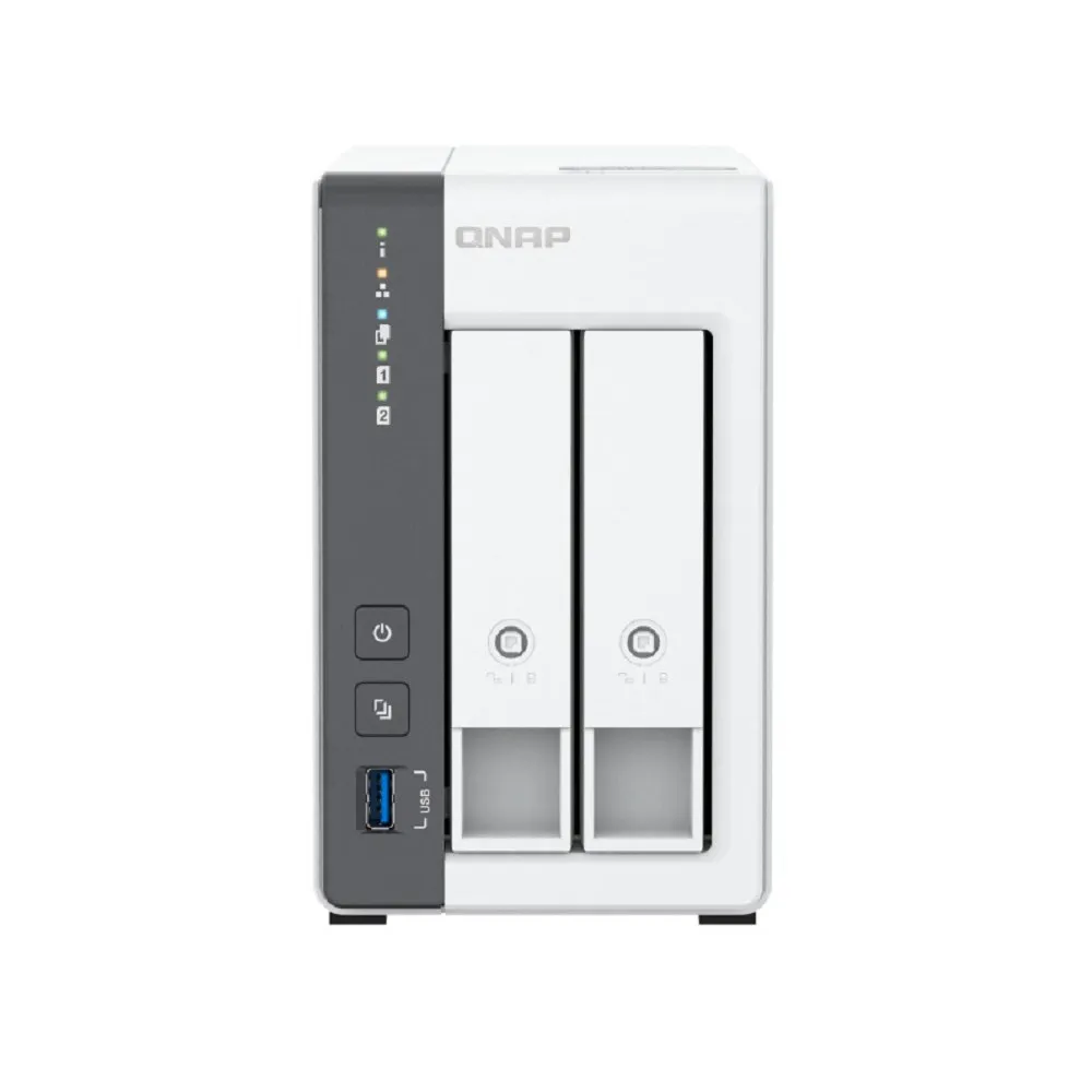 Serwer NAS QNAP Tower TS-216GD5, Tower, ARM Cortex-A55, 4GB RAM, 20TB, 2 wnęki | Sklep ITnes.pl, IT for BUSINESS