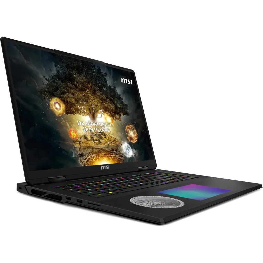 Laptop MSI Titan 18 HX Dragon Edition Norse Myth 9S7-1824A5-260 - Core Ultra 9 285HX/18" WQUXGA IPS HDR/RAM 96GB/2TB/GF RTX 5090/Win 11 Pro/2CI - zdjęcie
