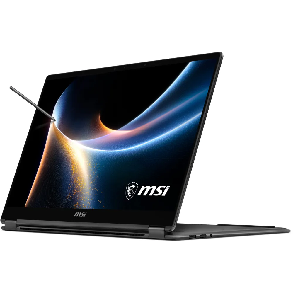 Laptop MSI Prestige 16 Flip AI+ C3M 9S7-262233-067 - Core Ultra 9 386H/16" WQXGA+ OLED HDR MT/RAM 32GB/SSD 2TB/Win 11 Pro/2CI - zdjęcie
