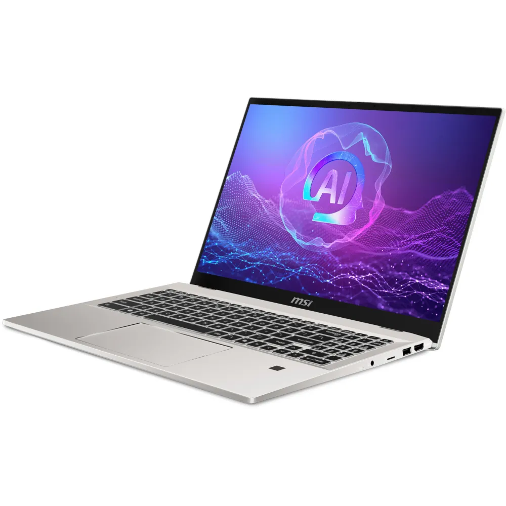 Zdjęcie produktu Laptop MSI Prestige A16 AI+ A3HM A3HMG-044PL 9S7-159K32-044 - Ryzen AI 9 365/16" WQUXGA OLED HDR/RAM 32GB/1TB/Win 11 Home/2CI