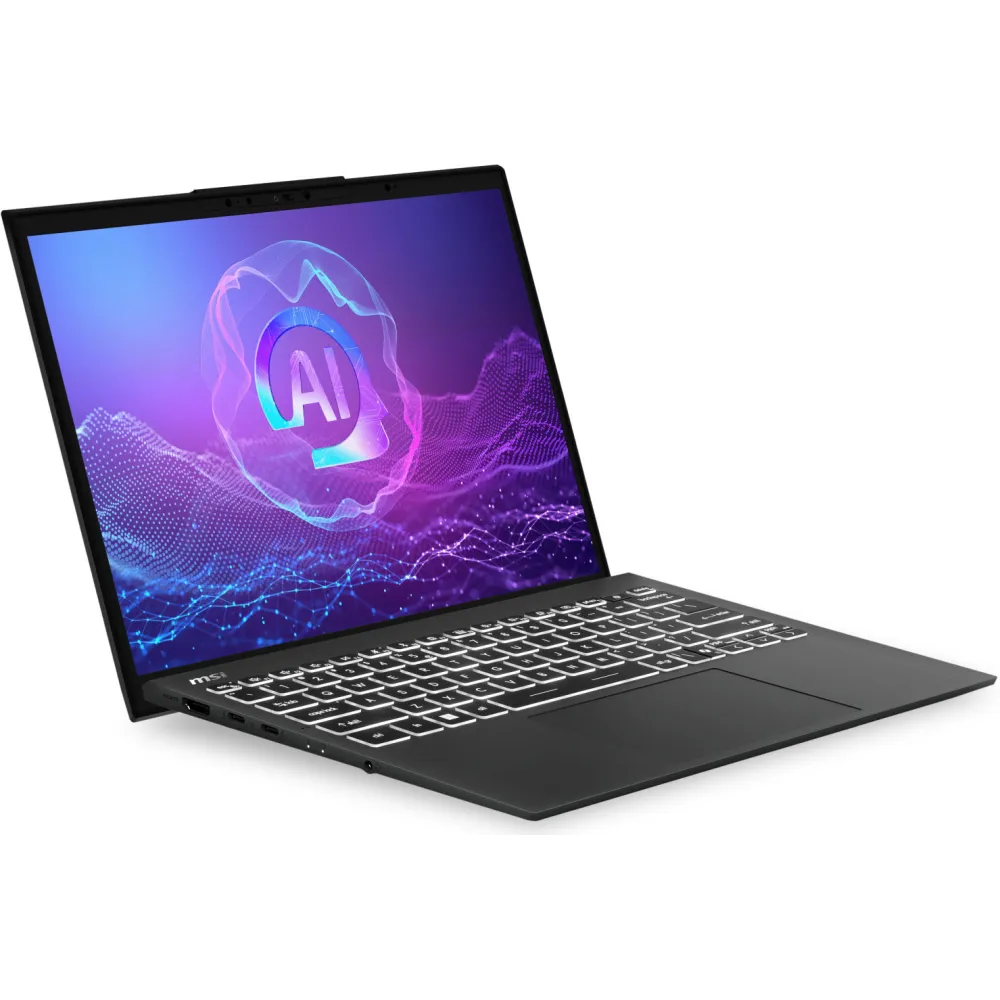 Laptop MSI Prestige 13 AI+ Evo A2VM 9S7-13Q322-021 - Core Ultra 7 258V/13,3" WQXGA+ OLED HDR/RAM 32GB/SSD 1TB/Windows 11 Pro/2CI - zdjęcie