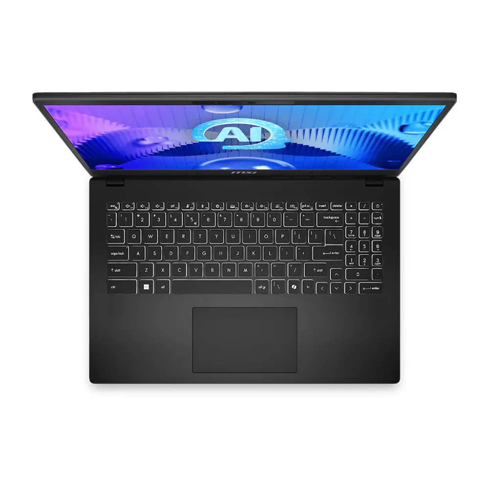 Laptop MSI Modern 15 H AI C1M 9S7-15H551-209 - Core Ultra 7 155H/15,6" FHD IPS/RAM 16GB/SSD 512GB/Windows 11 Home/2 lata CI