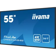 Monitor iiyama ProLite LH5541UHS-B2, 54,6", 3840x2160 (4K), IPS, 8 ms, Czarny | Sklep ITnes.pl, IT for BUSINESS