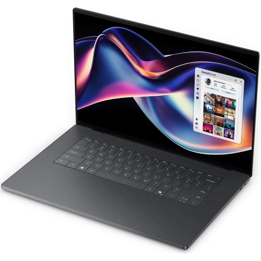 Laptop Dell XPS 16 DA16260 1626-4374 - Core Ultra X7 358H/16" WUXGA W-LED/RAM 32GB/SSD 512GB/Grafitowy/Windows 11 Pro/3 lata CI